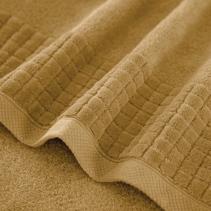 Ręcznik Zwoltex Paulo 70x140 musztardowy 