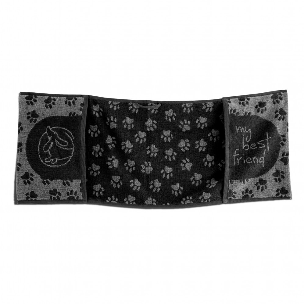 Ręcznik Zwoltex dla pupila Best Friend 50x100 czarny