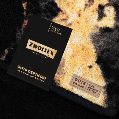 Ręcznik Zwoltex drukowany 50x100 MINERALIS BLACK