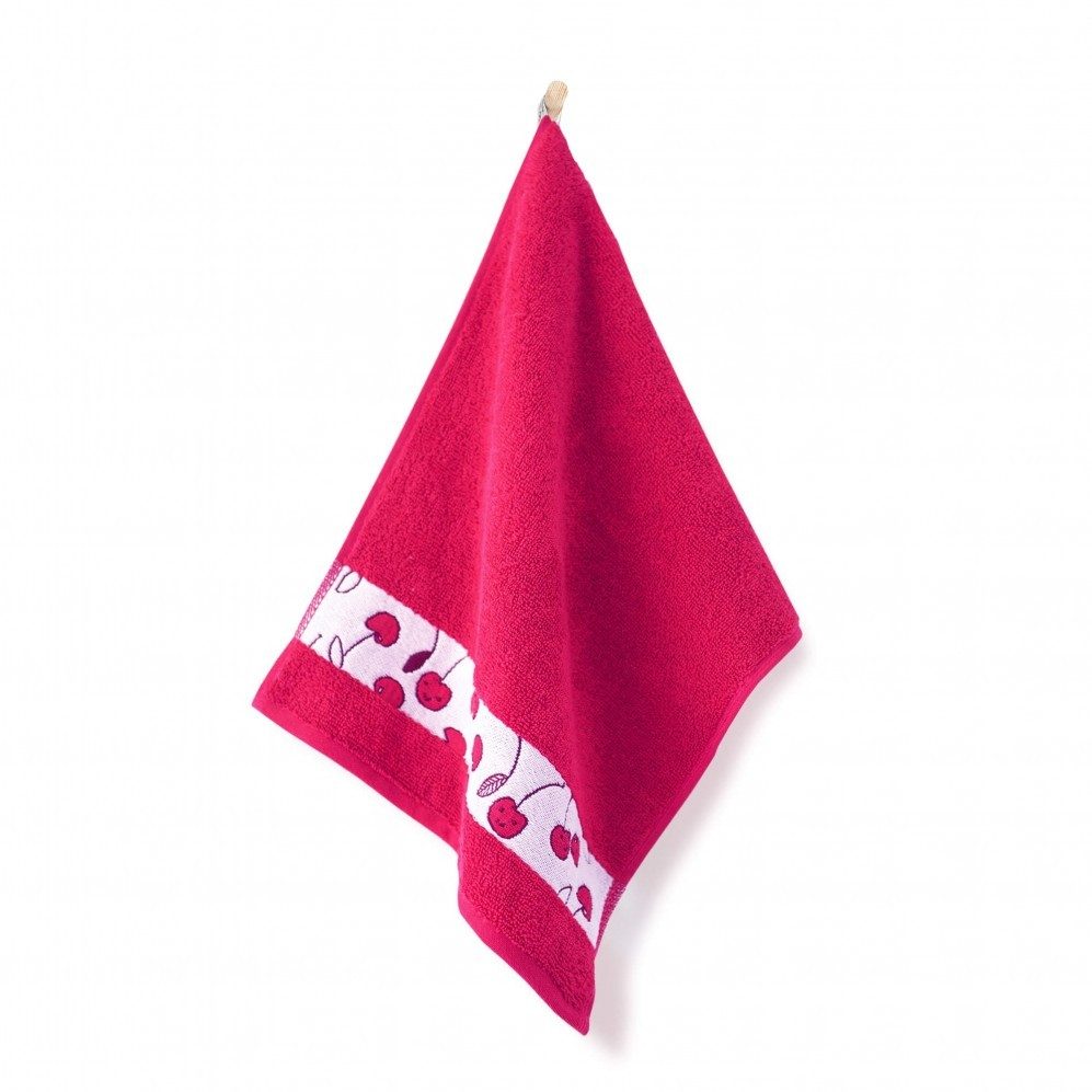 Ręcznik Zwoltex 30x50 WIŚNIA