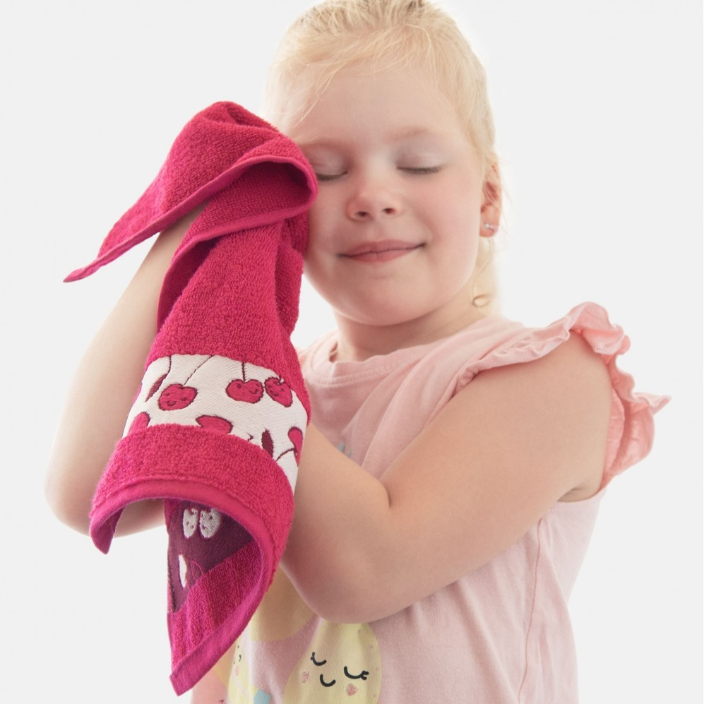 Ręcznik Zwoltex 30x50 WIŚNIA