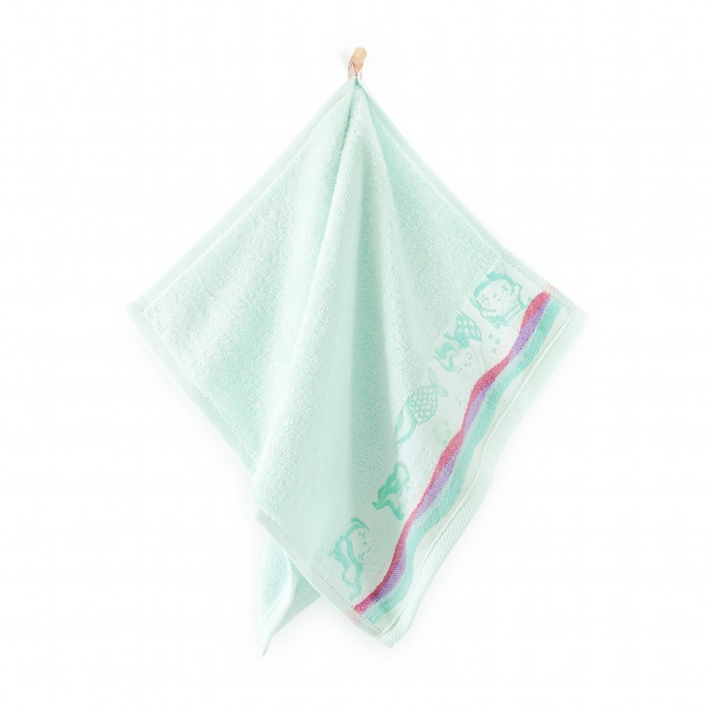 Ręcznik Zwoltex 30x50 SYRENKI turkusowy