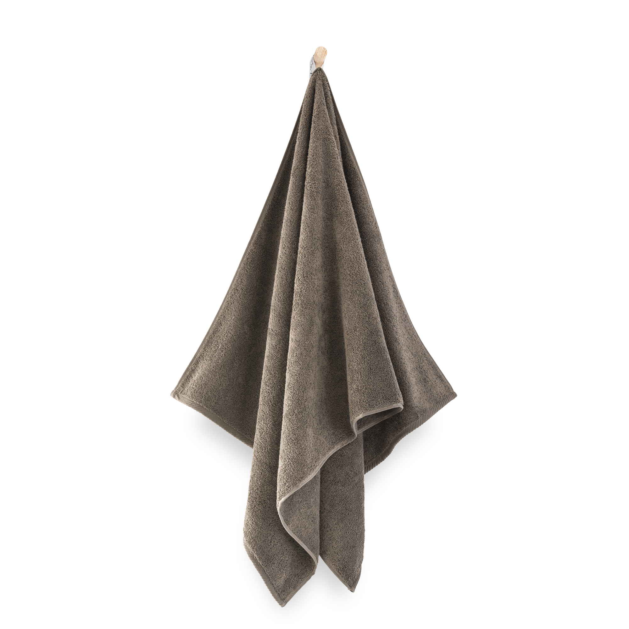 Ręcznik Zwoltex Kiwi 2 30x50 taupe - brązowy