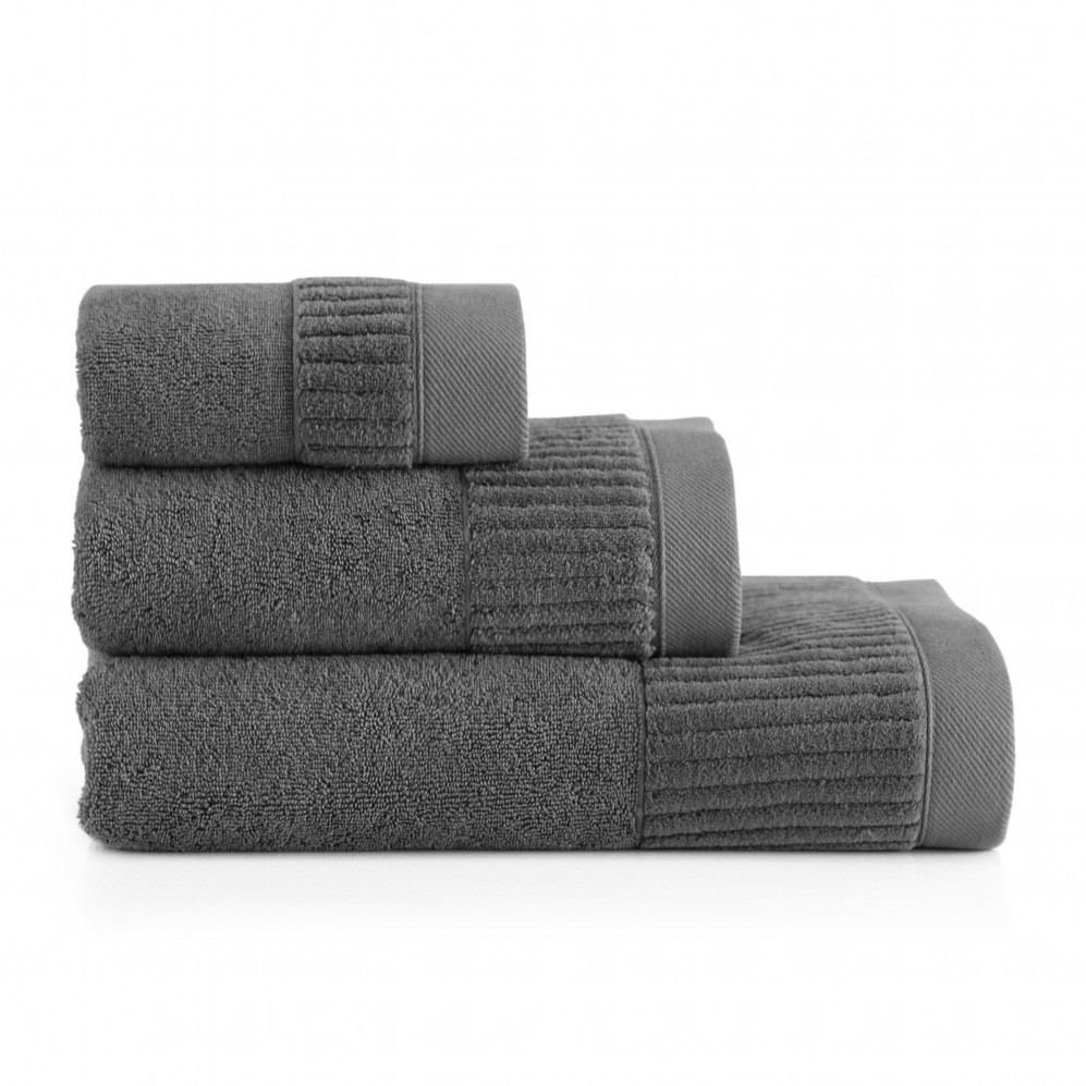 Ręcznik Zwoltex Porto z GOTS 70x140 grafit