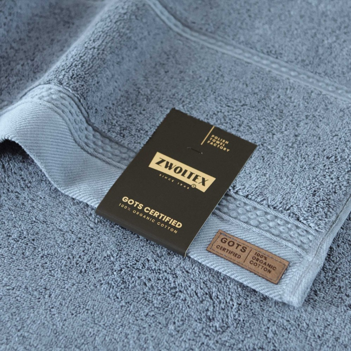 Ręcznik Zwoltex Queen z GOTS 70x140 niebieski