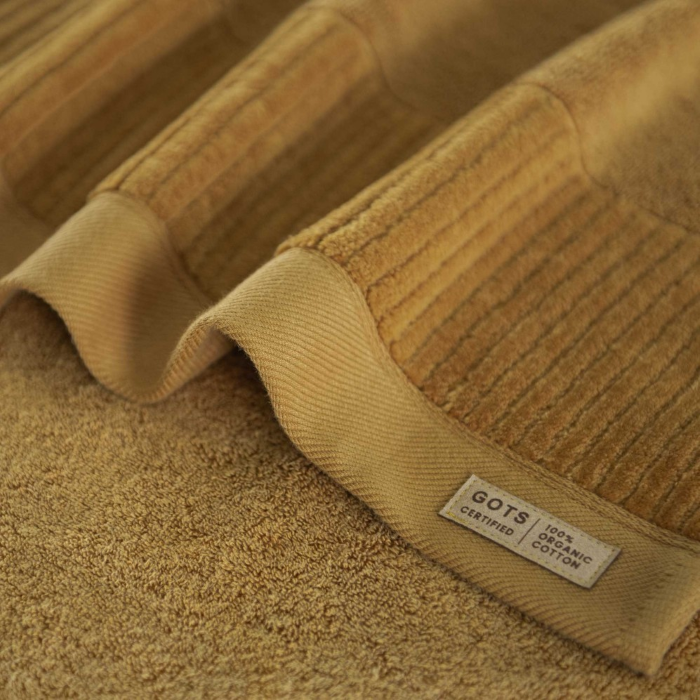 Ręcznik Zwoltex Porto z GOTS 100x150 złoty