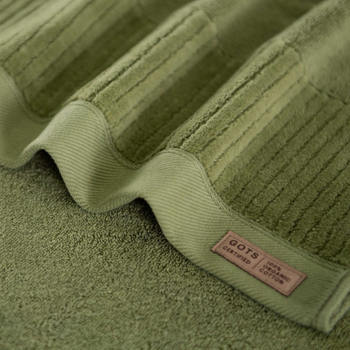 Ręcznik Zwoltex Porto z GOTS 100x150 zielony