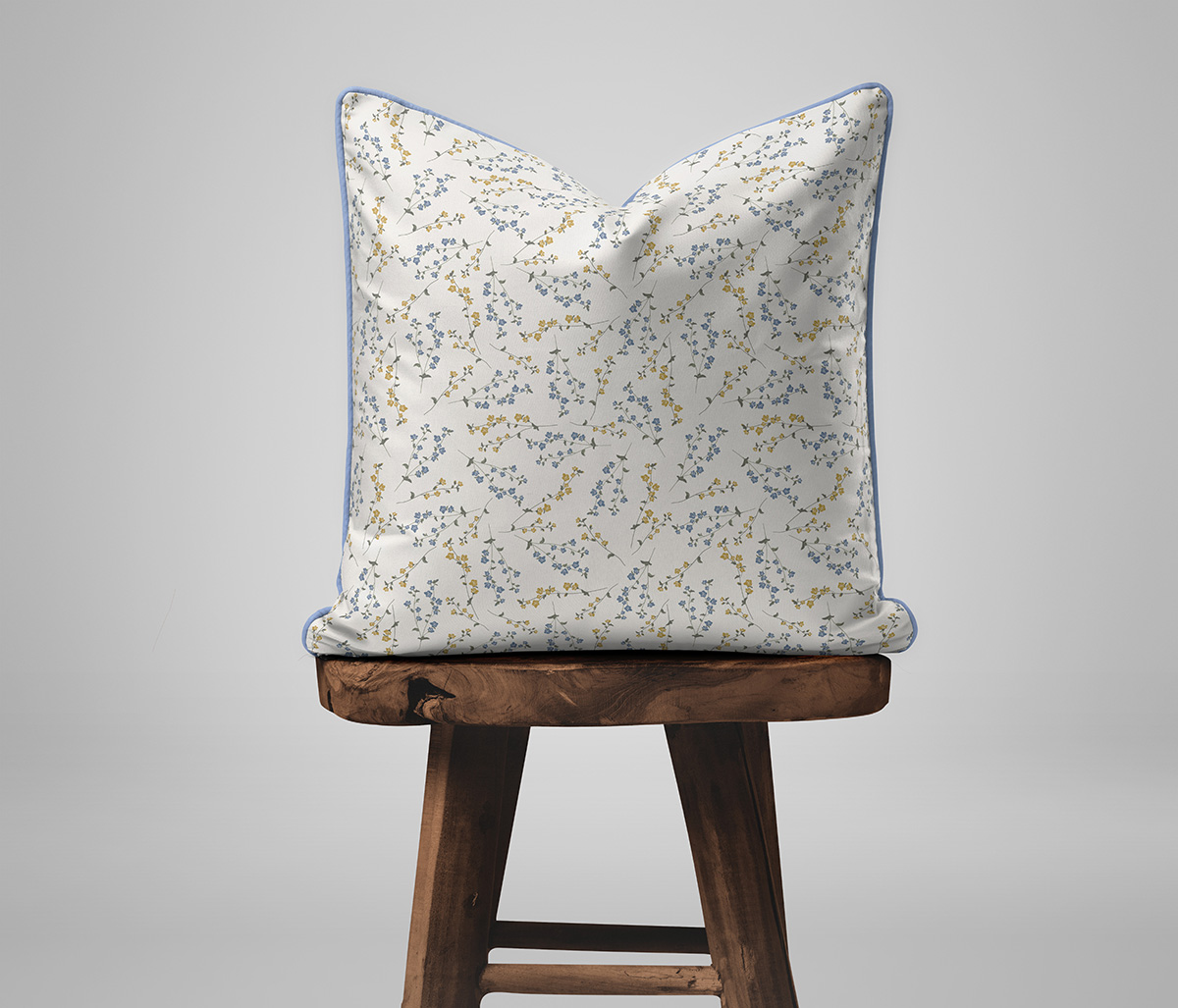 Pościel Martuli Perkal 220x200 Gibsówka niebieska