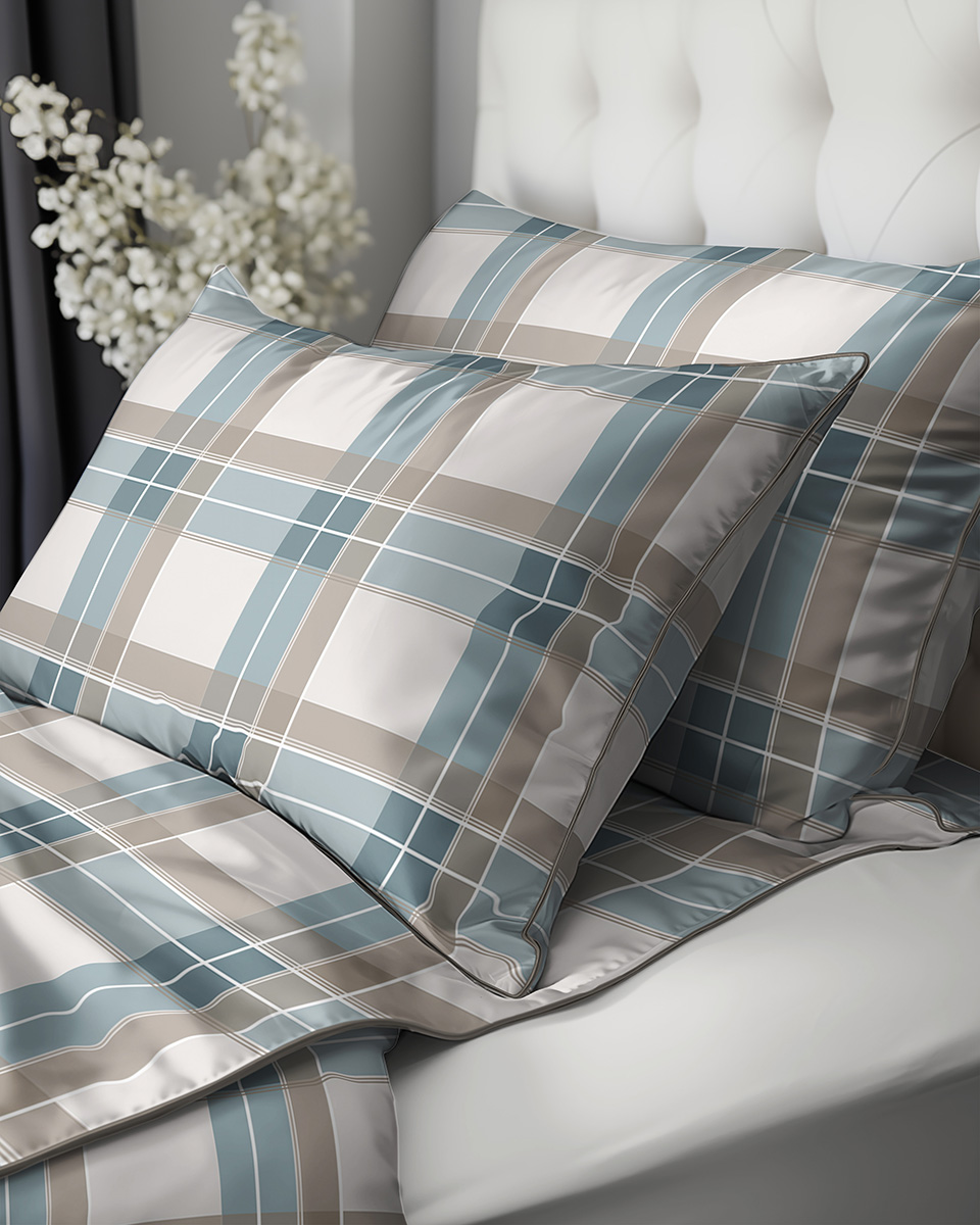 Pościel Martuli Perkal 160x200 Niebo