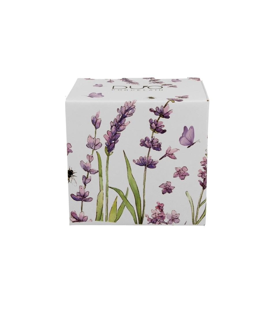 Kubek DUO Baryłka 430ml z zaparz Classic Lavender