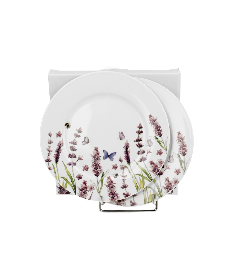 Talerz deserowy 2 szt fi 19cm Classic Lavender