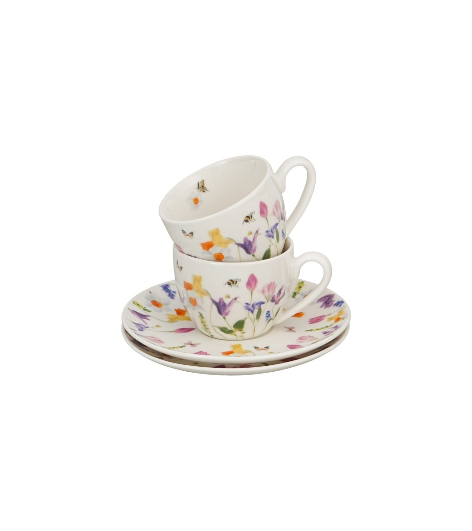 Filiżanka DUO ze spodkiem espresso 2x110ml May