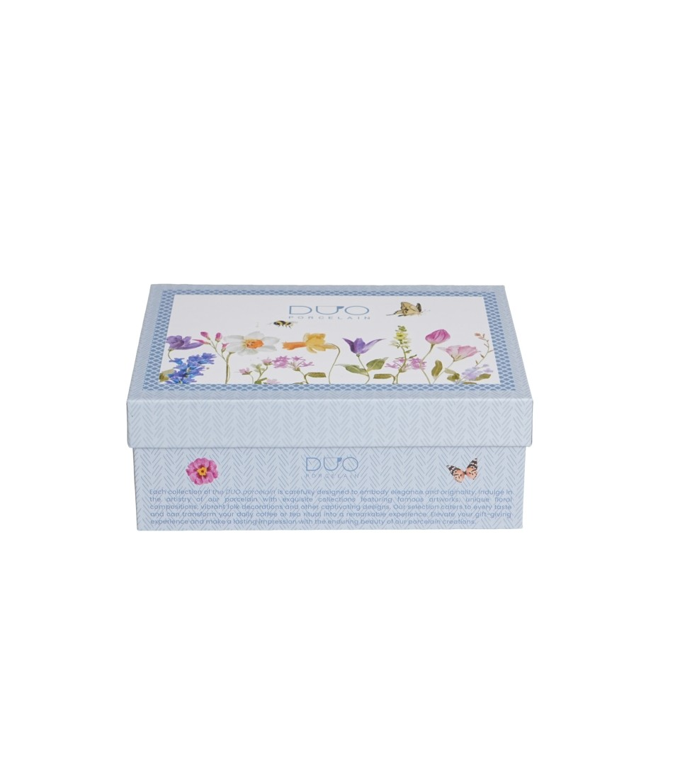 Filiżanka DUO ze spodkiem espresso 2x110ml May