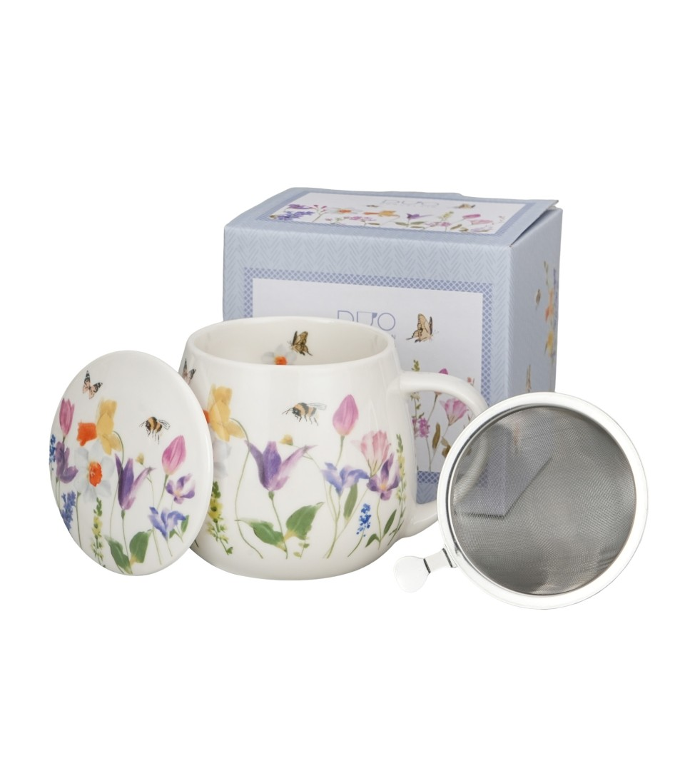 Kubek DUO Baryłka 430ml z zaparz MAY