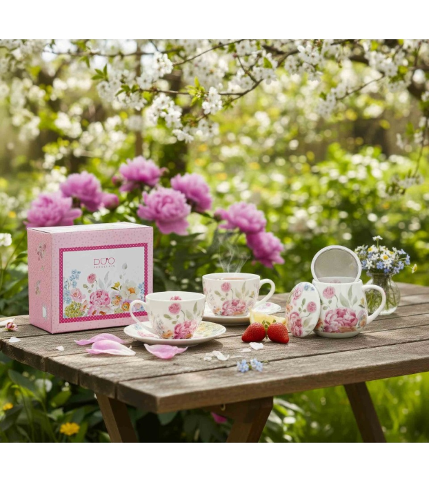 Kubek DUO Baryłka 430ml JUNE