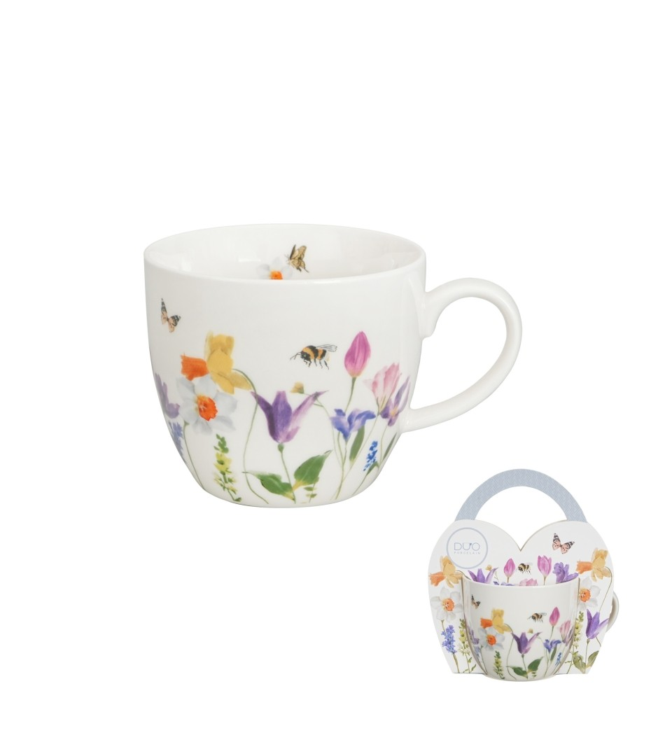 Kubek DUO 460 ml w koszyczku MAY