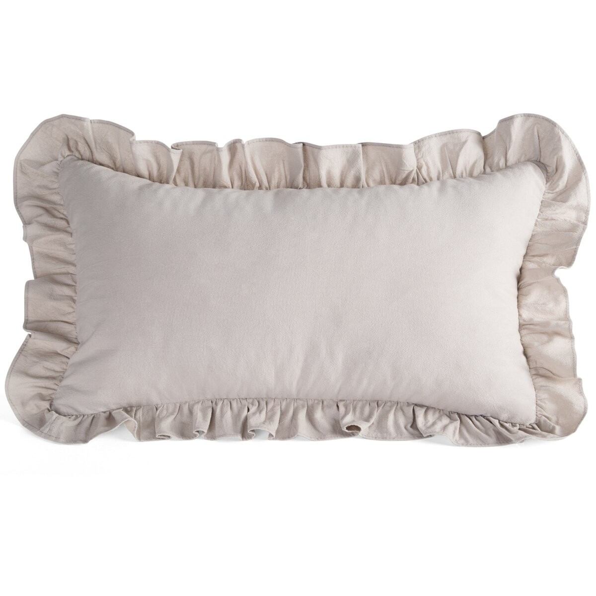 Poszewka Eurofirany Falbanka 30x50 Beż