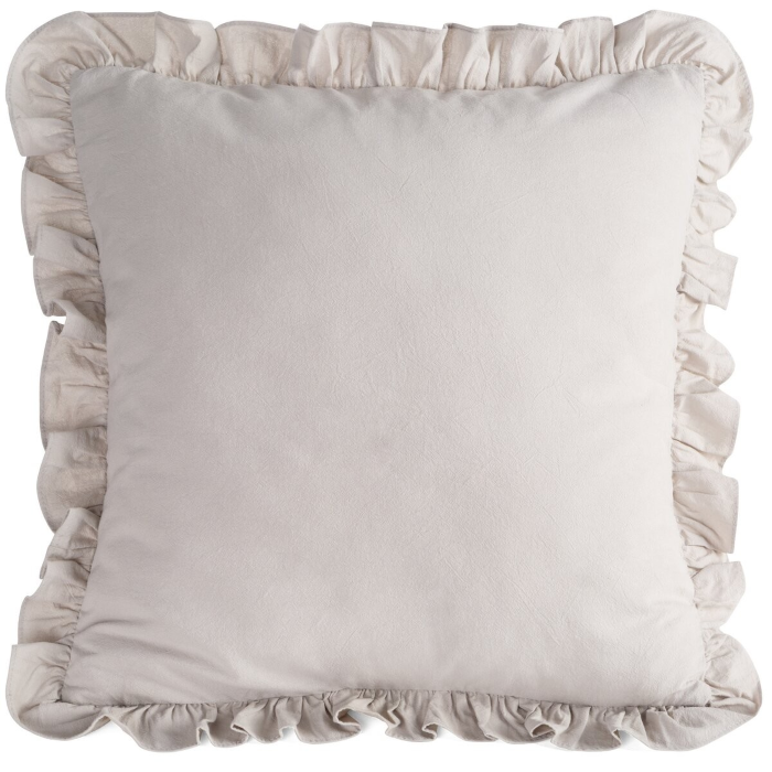 Poszewka Eurofirany Falbanka 45x45 Beż