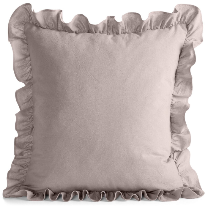 Poszewka Eurofirany Falbanka 45x45 Puder