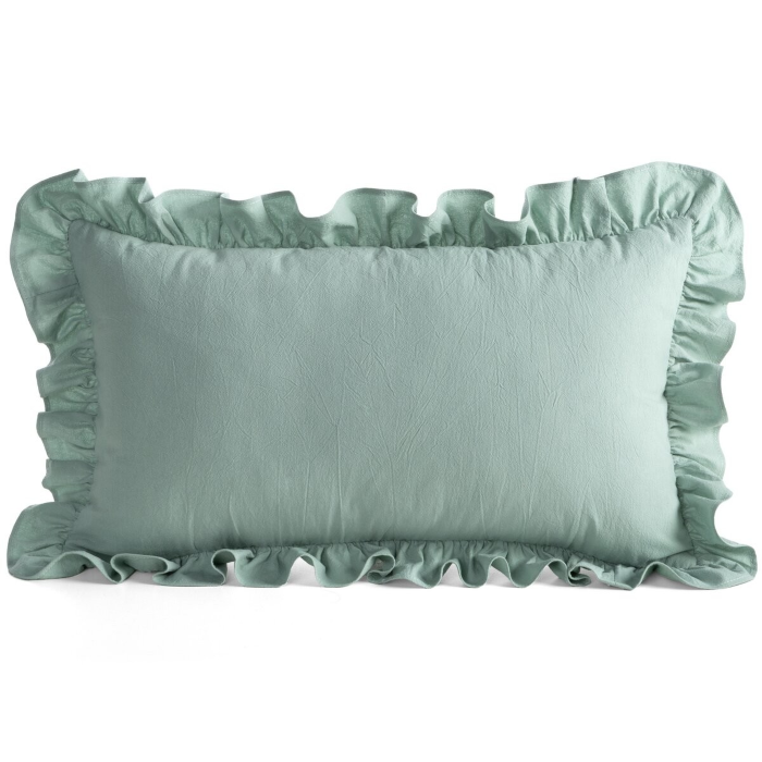 Poszewka Eurofirany Falbanka 30x50 Szałwia