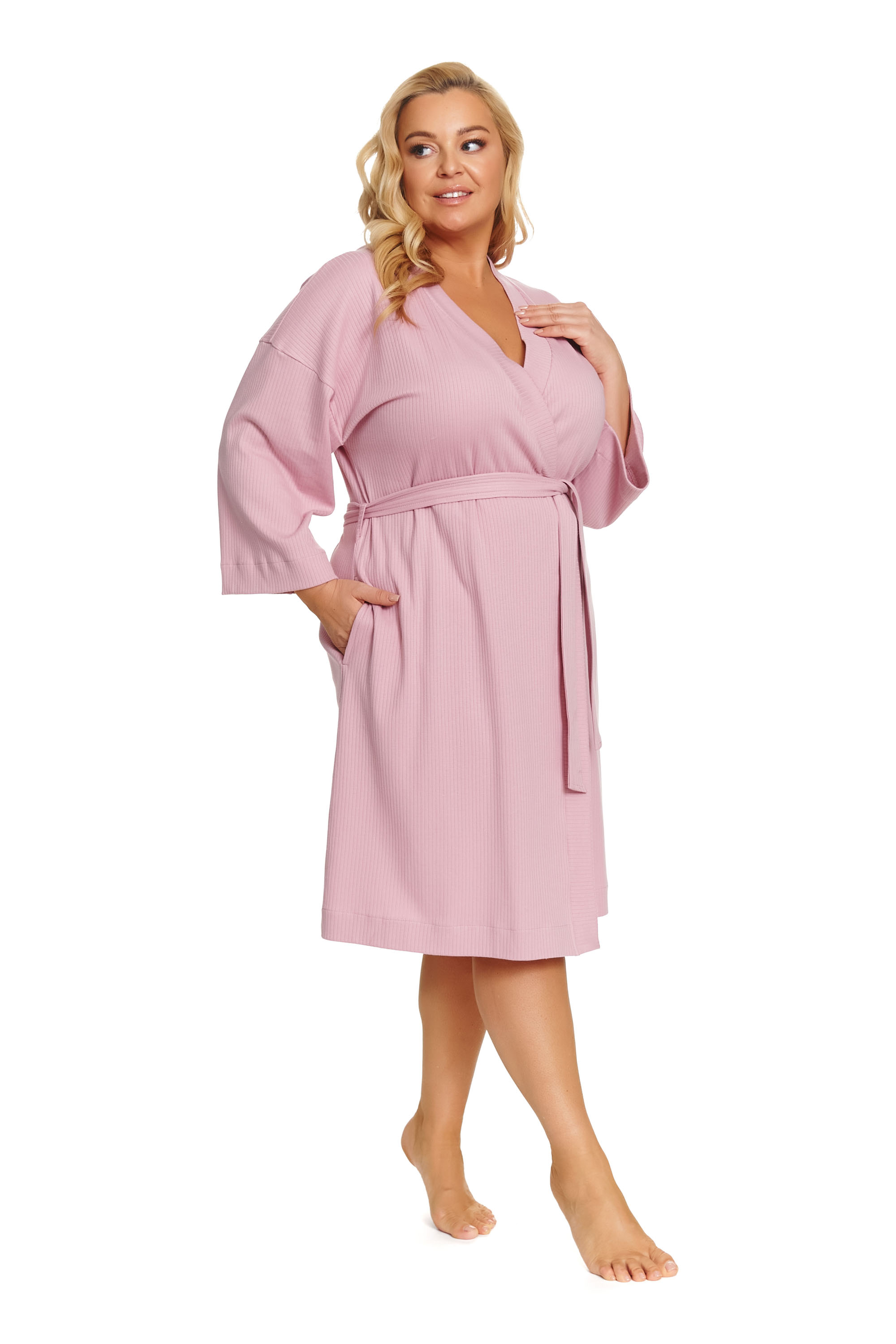 Szlafrok Damski Dr.NAP SWW.7469 papaya XL