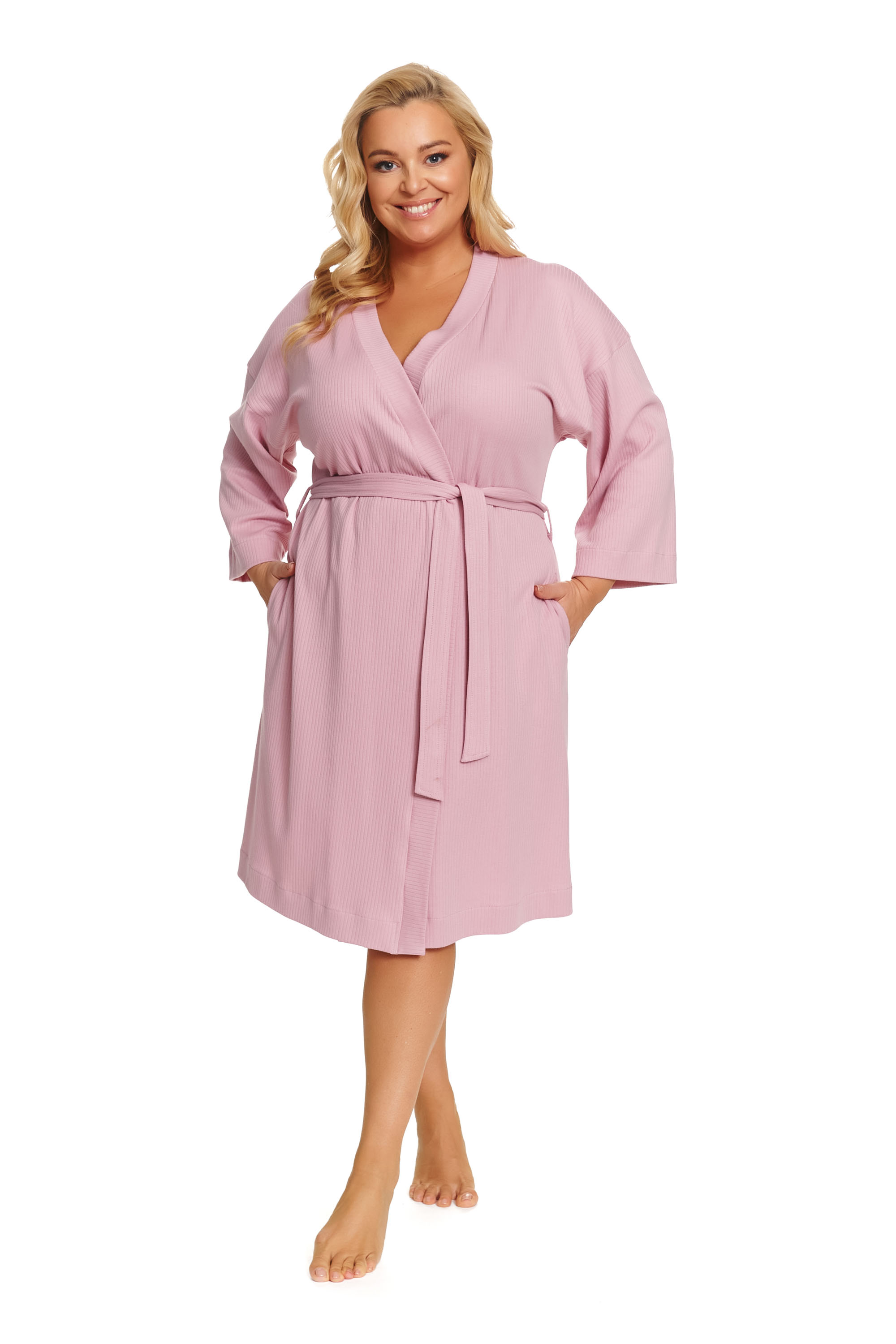 Szlafrok Damski Dr.NAP SWW.7469 papaya XXXL