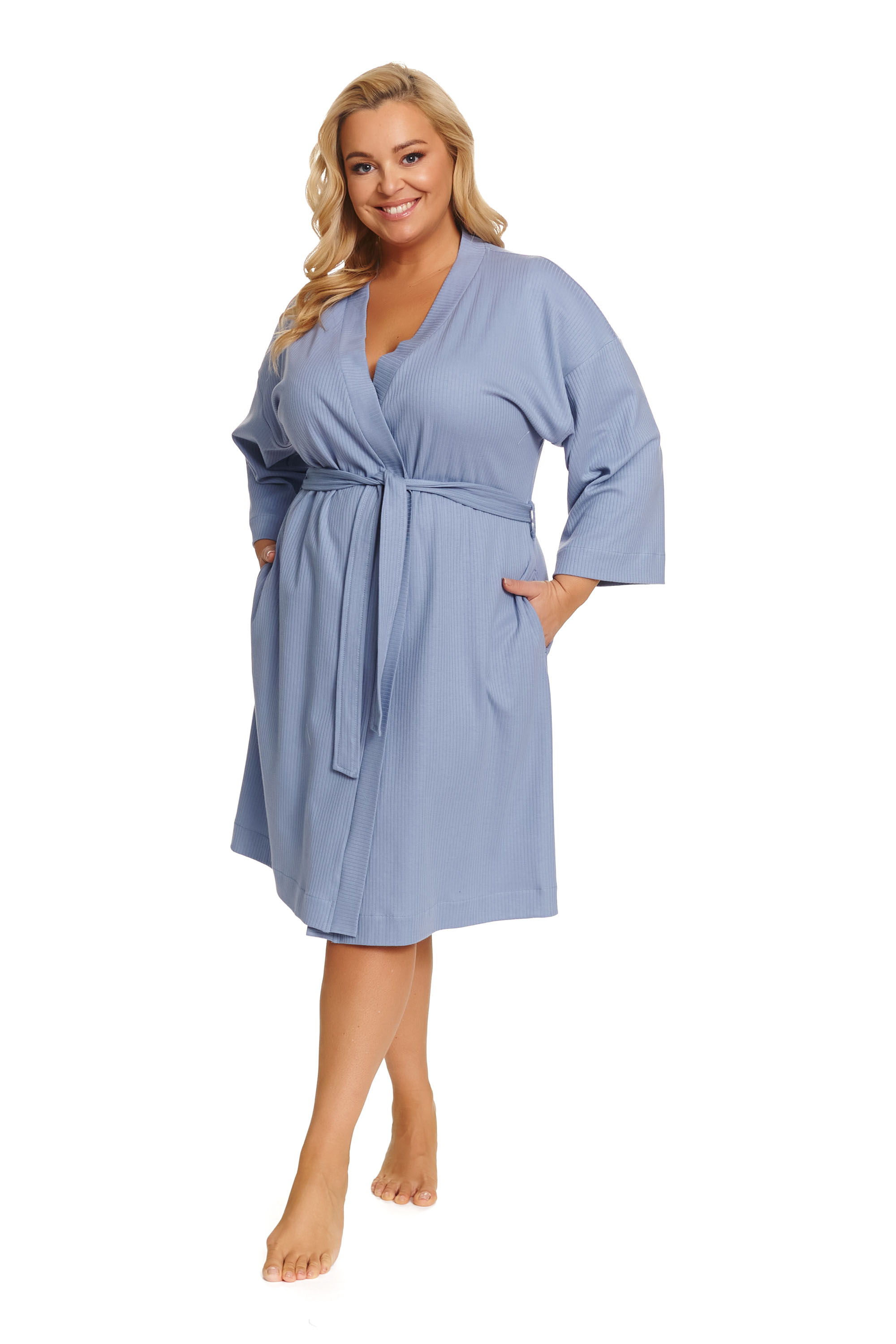 Szlafrok Damski Dr.NAP SWW.7469 sky blue XL
