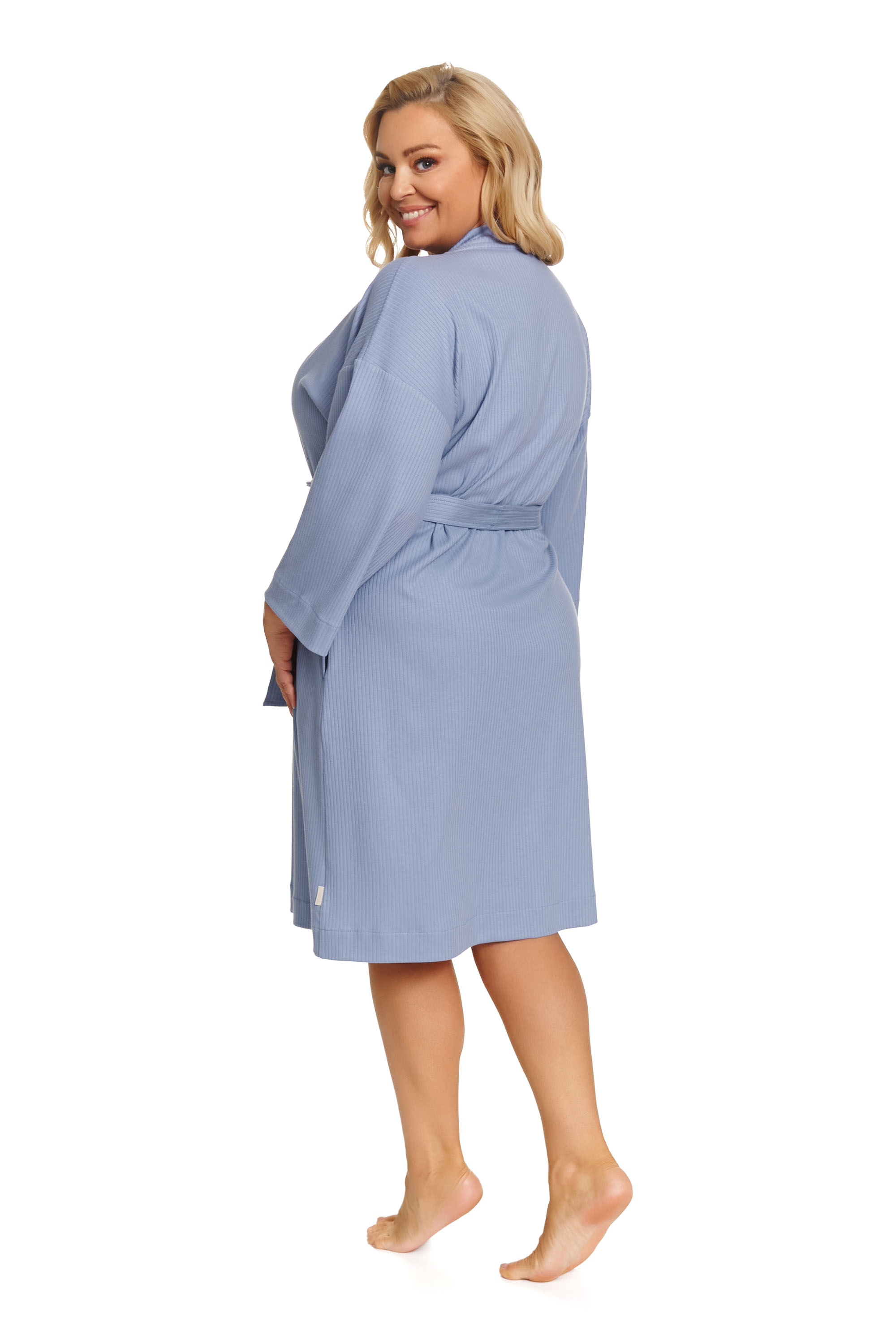 Szlafrok Damski Dr.NAP SWW.7469 sky blue XXXL