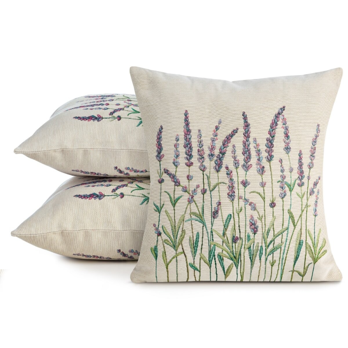 Poszewka Eurofirany Gobelin 129 lawenda 45x45 A