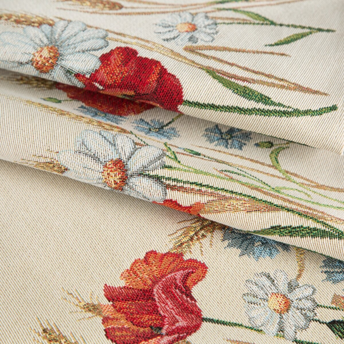 Poszewka Eurofirany Gobelin 1306 Maki 45x45