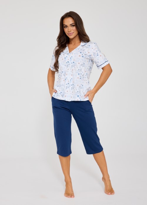 Piżama Cornette Damska Yvonne 5XL