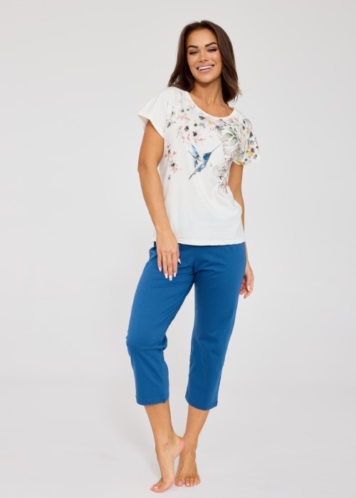 Piżama Cornette damska Floris 4XL