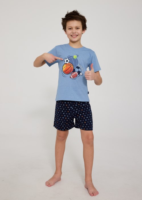 Piżama Cornette Boy Sport 140 k