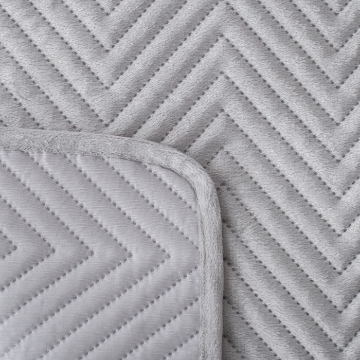 Narzuta Lux 160x210+70x160 Grey 01