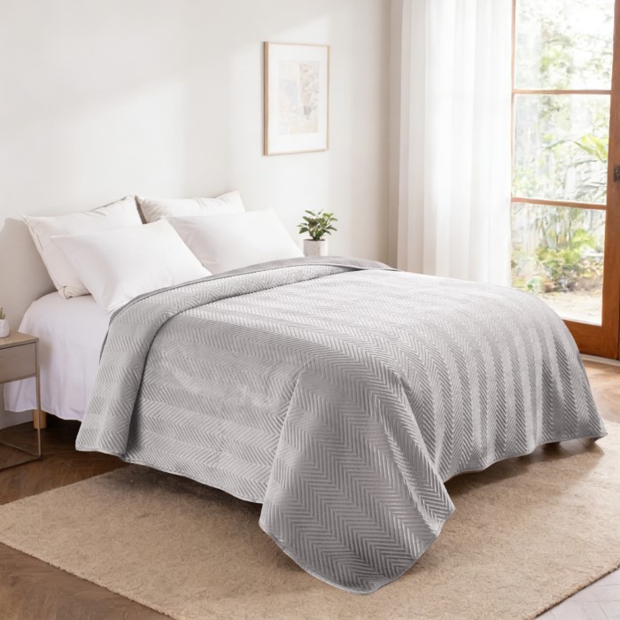 Narzuta Lux 160x210+70x160 Grey 01