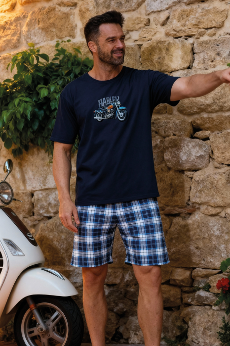 Piżama Cornette męska Legend Rider XL