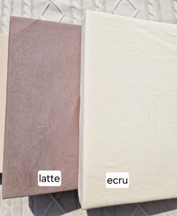 Prześcieradło Martuli Jersey 200x220 43 latte