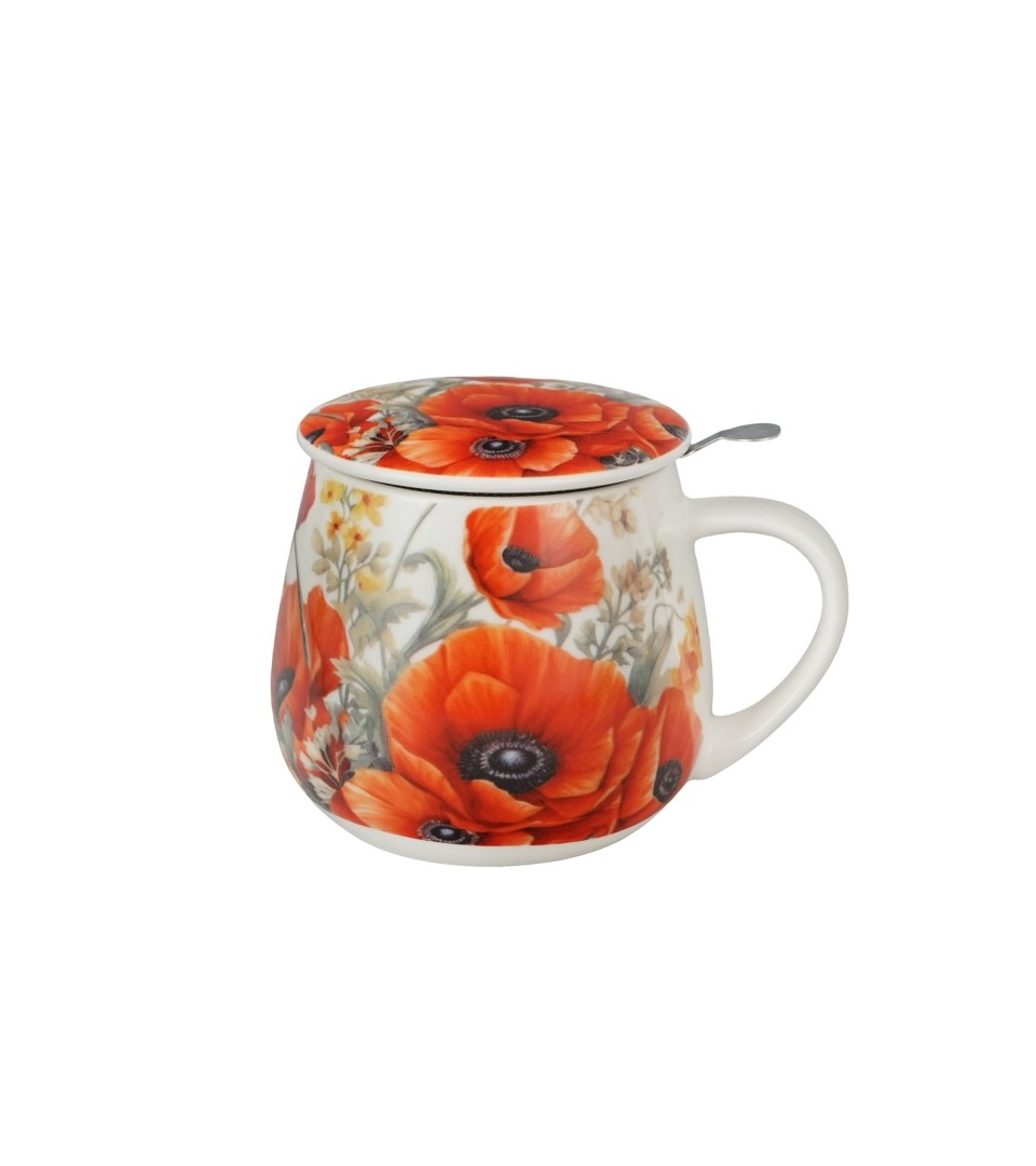 Kubek DUO Baryłka 430ml z zaparz MAKI