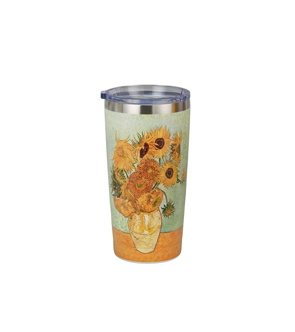 Kubek termiczny Duo prosty 600ml Sunflowers V.Van Gogh