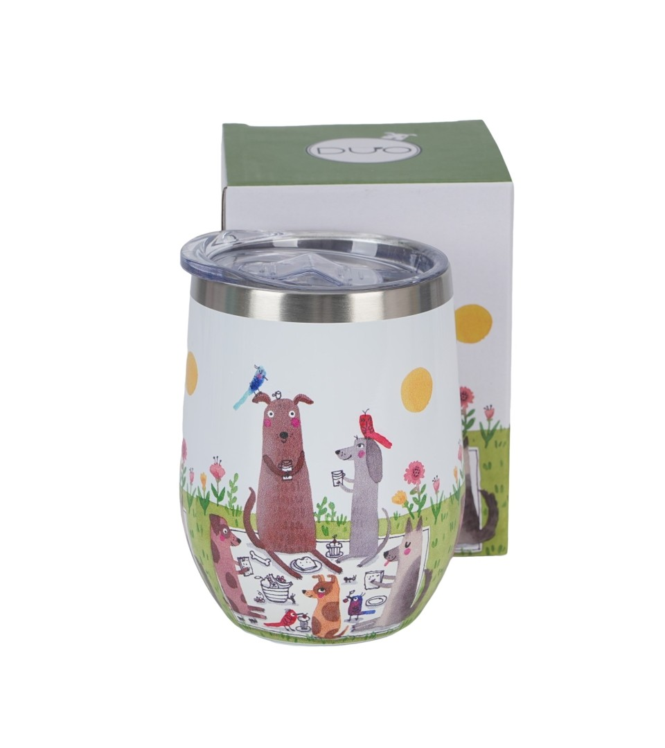Kubek termiczny Duo 330ml Psi piknik