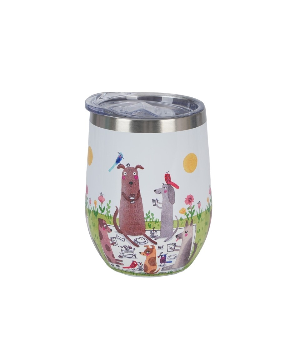 Kubek termiczny Duo 330ml Psi piknik