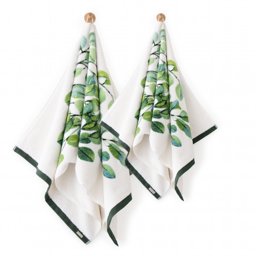 Ręcznik Zwoltex drukowany 70x140 GINCO LEAF