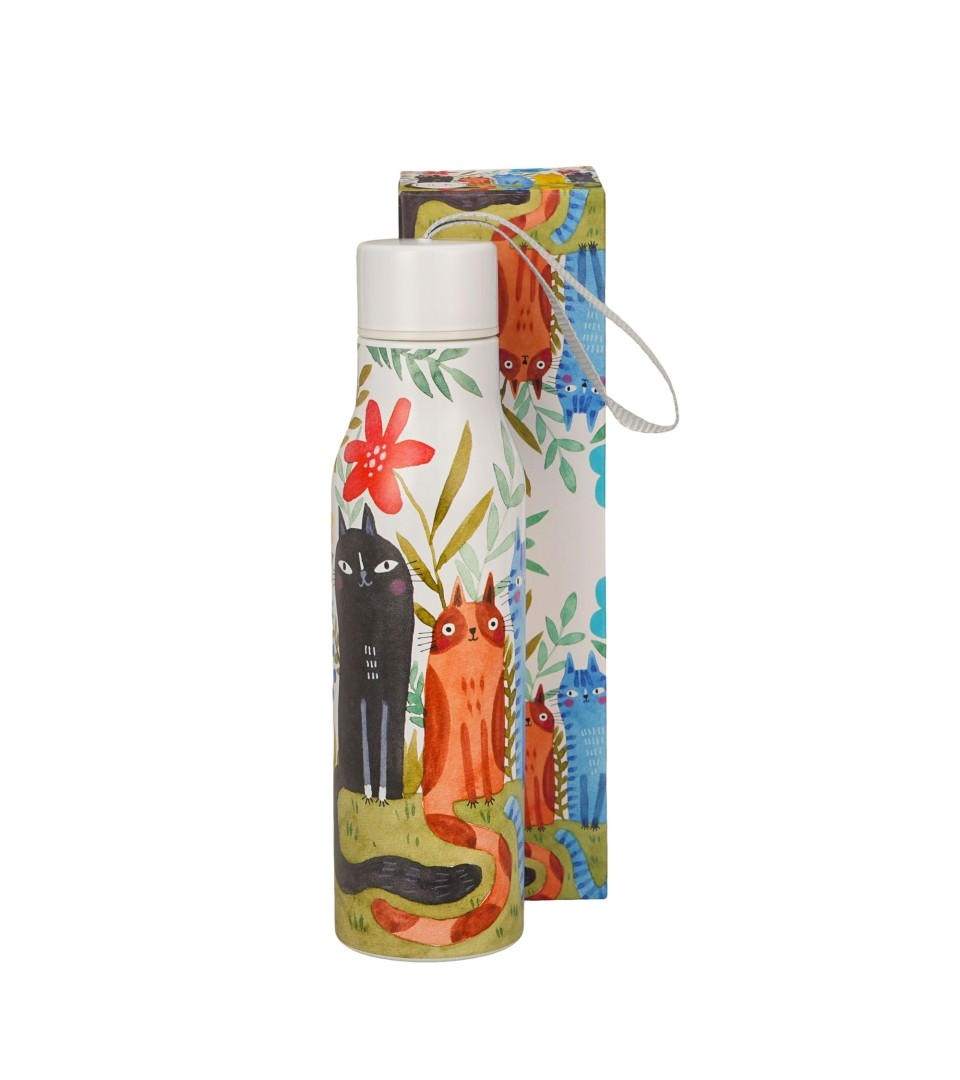 Butelka termiczna DUO 500ml Koty ogrodowe