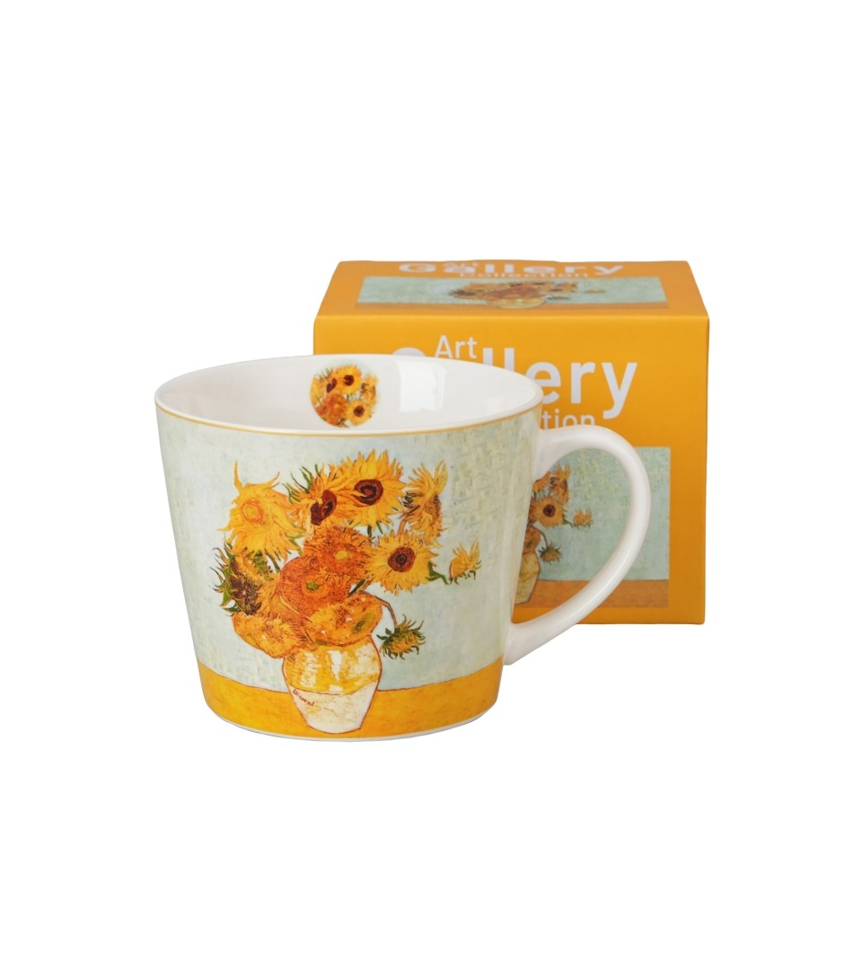 Kubek DUO prosty 610ml Sunfowers