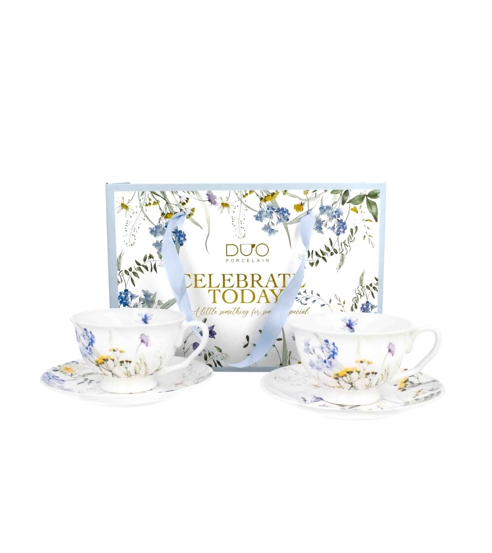 Filiżanka DUO ROYAL ze spodkiem 250mlx2 MELODY
