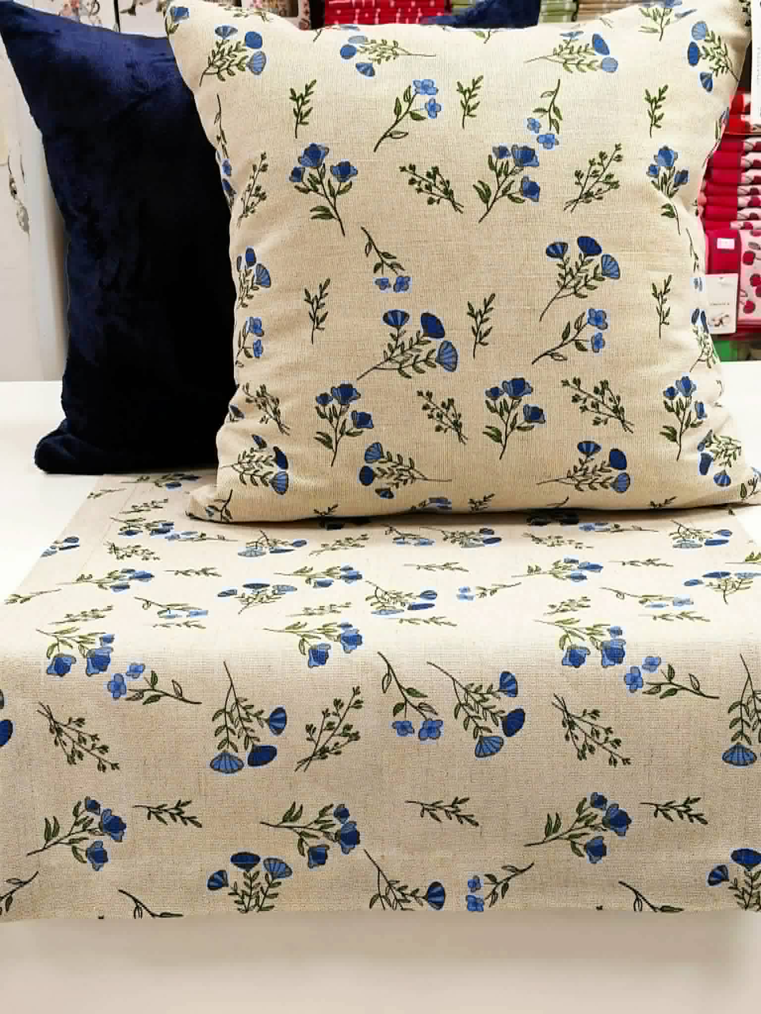 Poszewka Martuli 66 45x45 CHABRY 55%len 45%bawełna