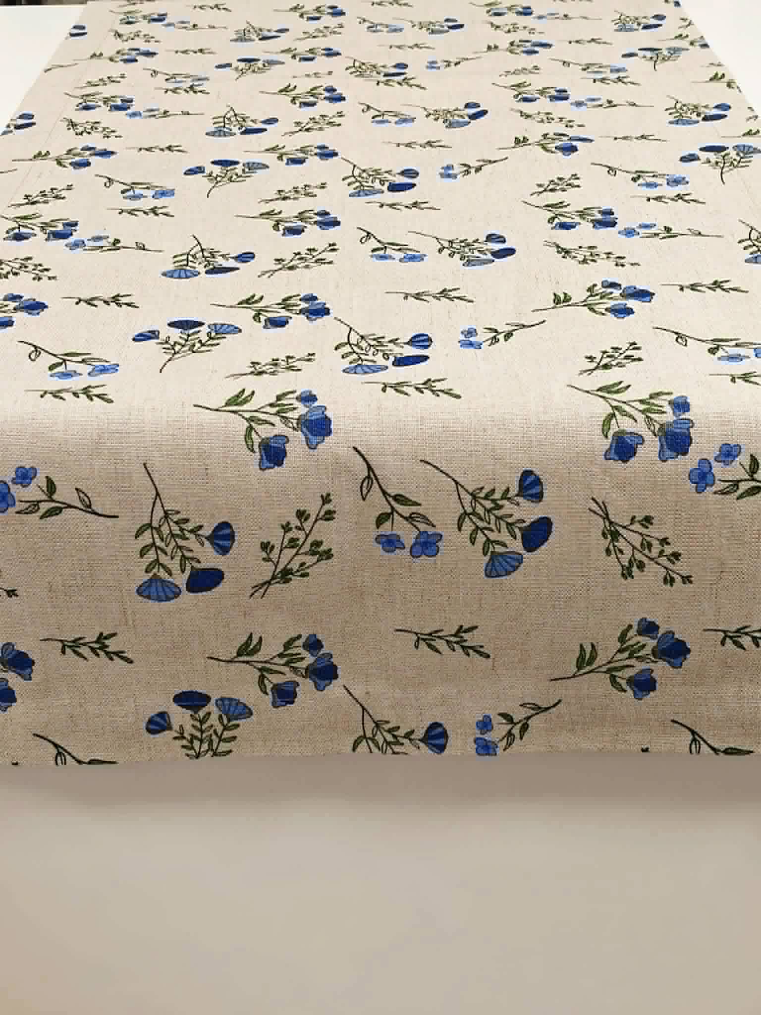 Bieżnik Martuli 66 90x90 CHABRY 55%len 45%bawełna