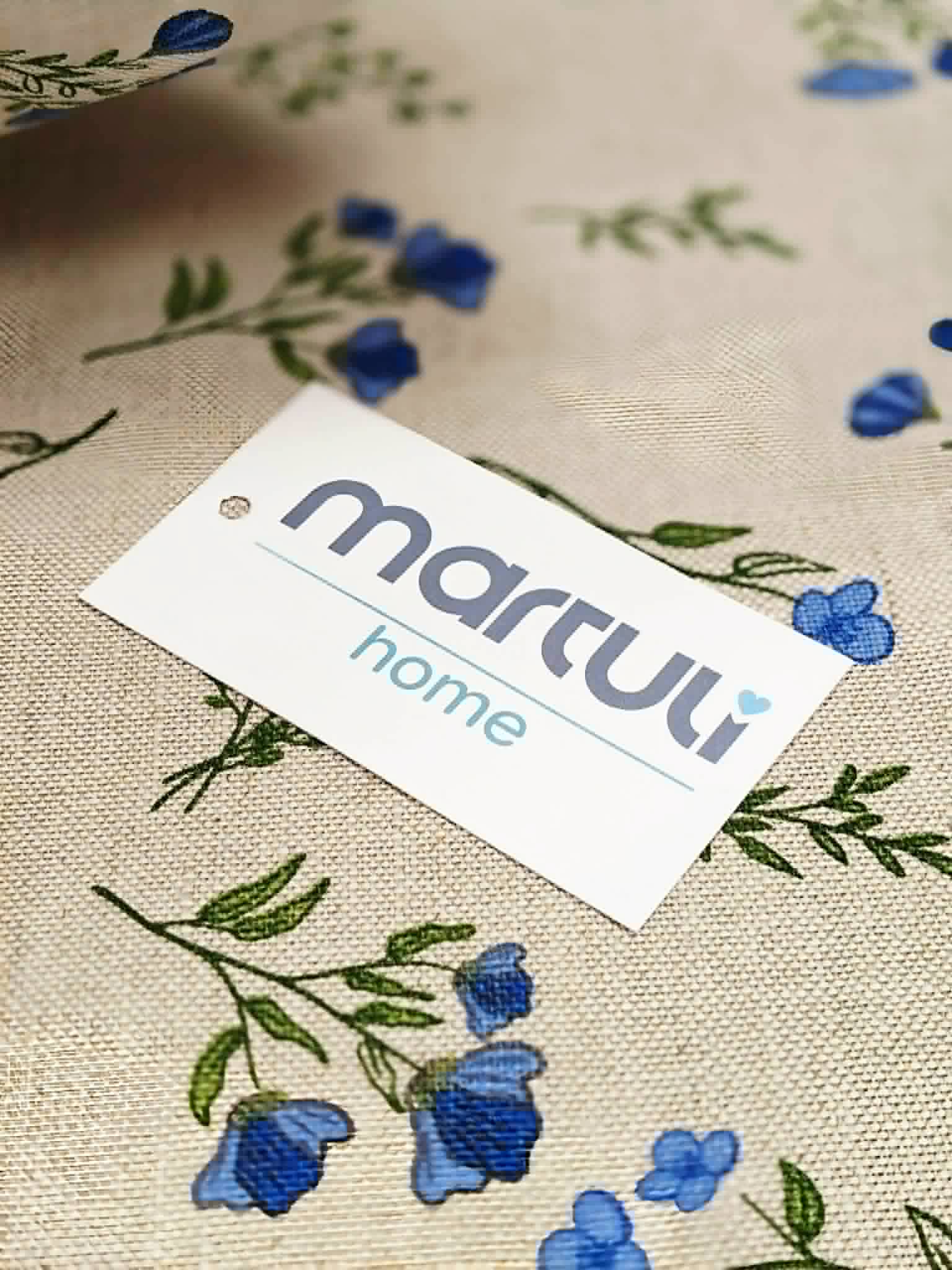 Bieżnik Martuli 66 50x140 CHABRY 55%len 45%bawełna