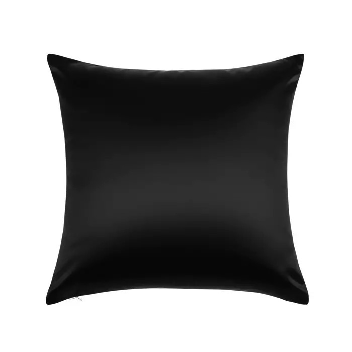 Poszewka jedwabna 40x40 czarna