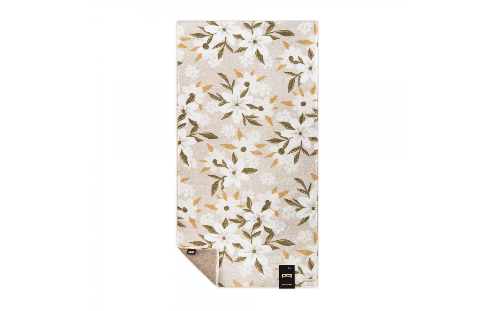 Ręcznik Zwoltex drukowany 70x140 FIORI gold